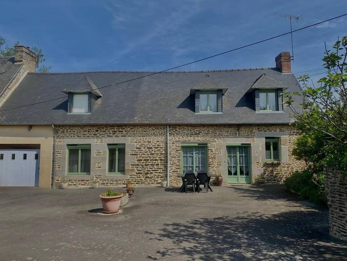 Maison de vacances pour 4 personnes, avec jardin et vue