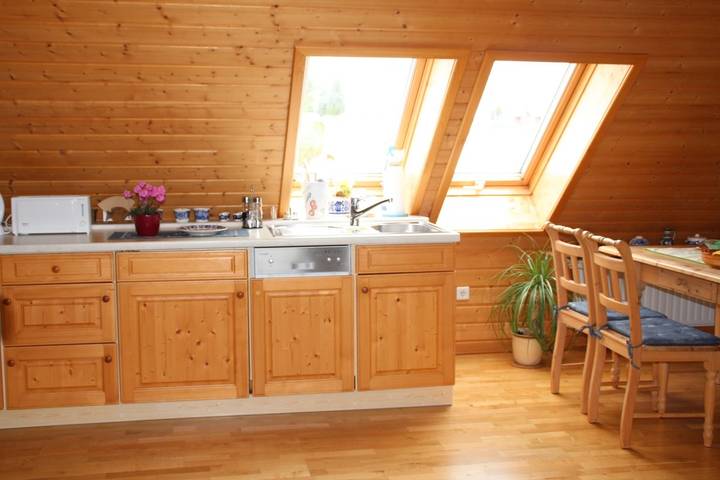 Ganze Ferienwohnung, Ferienwohnung Panorama - Ferienwohnung, 75qm, Garten, 2 Schlafzimmer, max. 4 Personen in Frankenblick, Thüringer Wald
