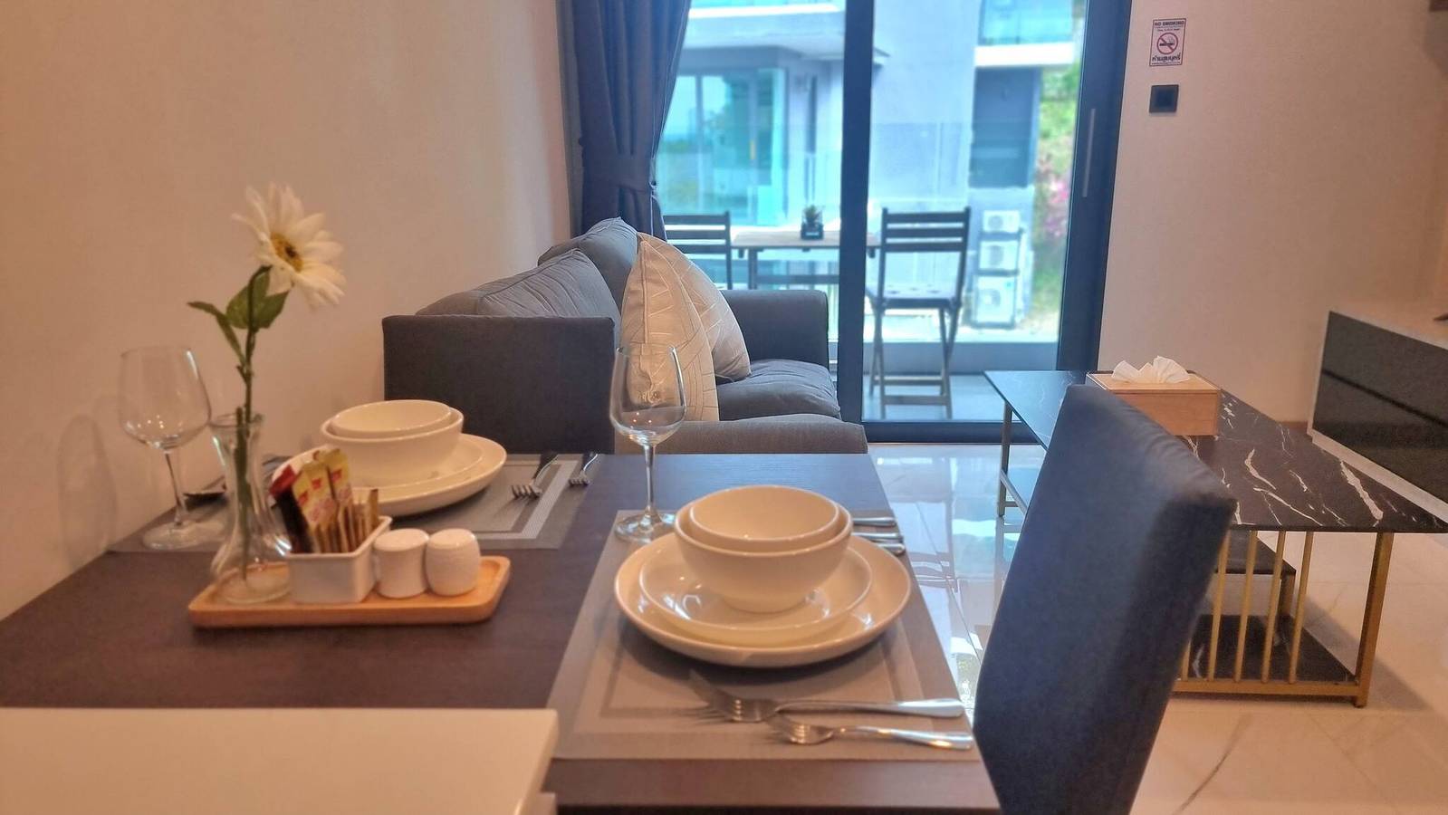 Apartamento entero, B405 - Condominio de 1 dormitorio con vista a la piscina cerca de la playa de Ao Nang in Ao Nang, Provincia de Krabi