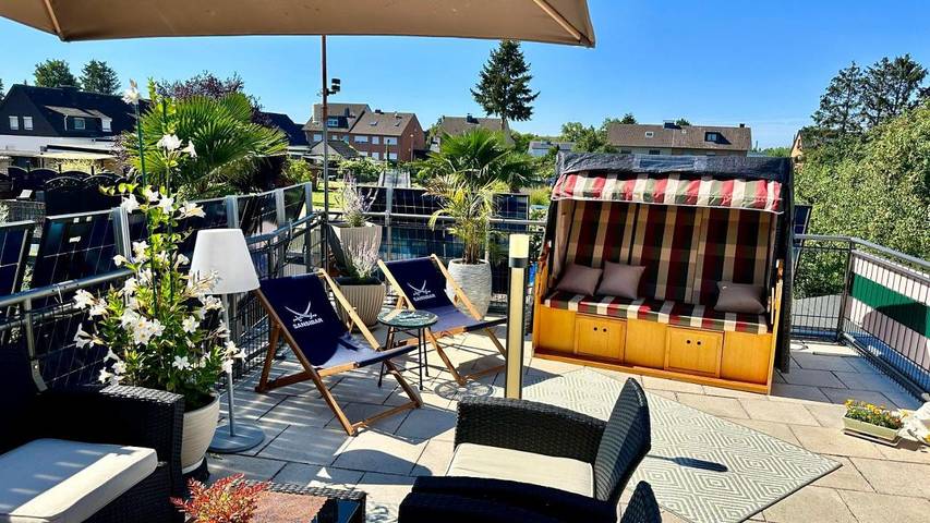 Ferienwohnung für 4 Personen, mit Balkon und Terrasse sowie Ausblick in Euskirchen - 3
