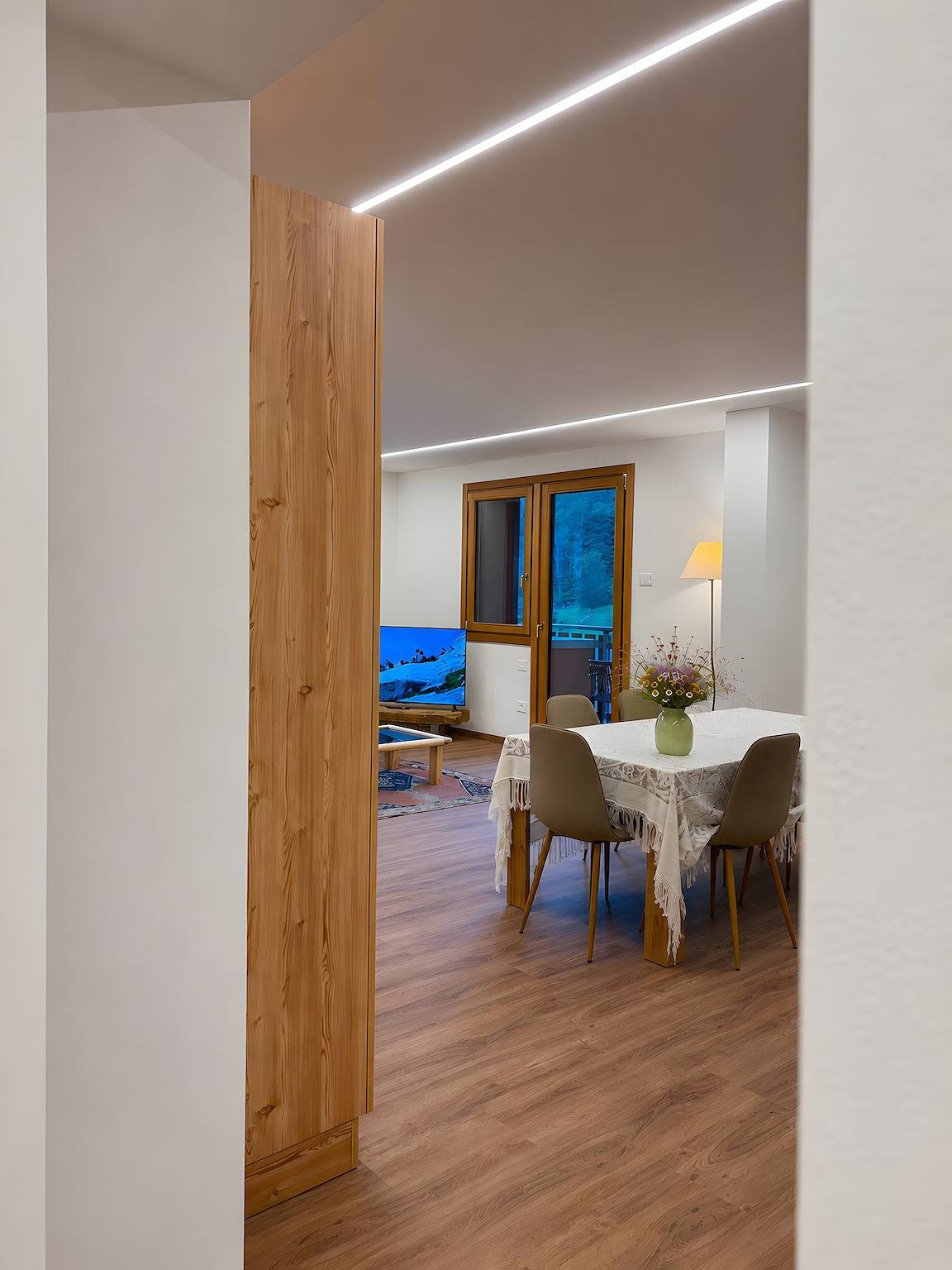Ganze Wohnung, Casa Baga – Apartment 5 mit Bergblick und Balkon in Forno di Zoldo, Val di Zoldo