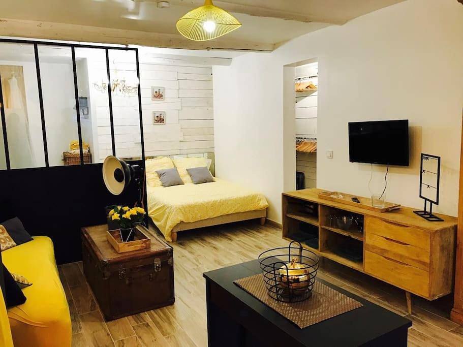 Appartement entier, One-Bedroom Apartment in Sainte-Cécile-les-Vignes, Vaucluse