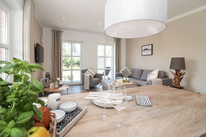 Ferienwohnung für 4 Personen, mit Terrasse und Garten sowie Sauna in Greetsiel
