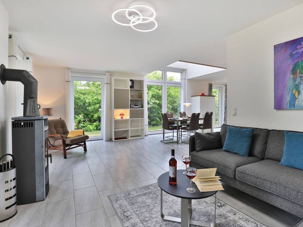 Ganze Ferienwohnung, Strandgut Ferienhaus in Groß Schwansee, Kalkhorst