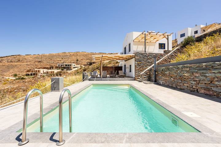 Location de vacances pour 6 personnes, avec piscine et balcon/terrasse dans Kea - 3