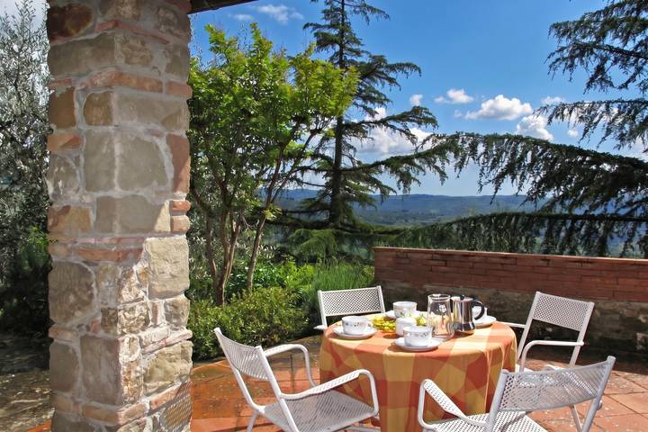Location de vacances pour 5 personnes, avec terrasse et piscine à Greve In Chianti - 3