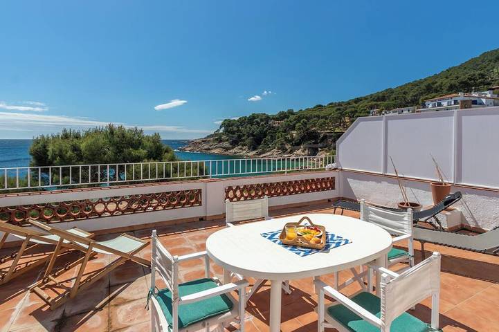Ferienwohnung für 4 Personen, mit Balkon in Tamariu