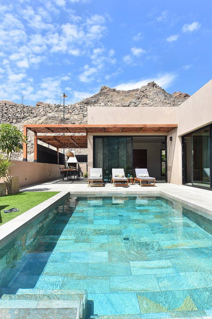 Casa rural para 8 personas, con jardín y terraza en Mogán - 4