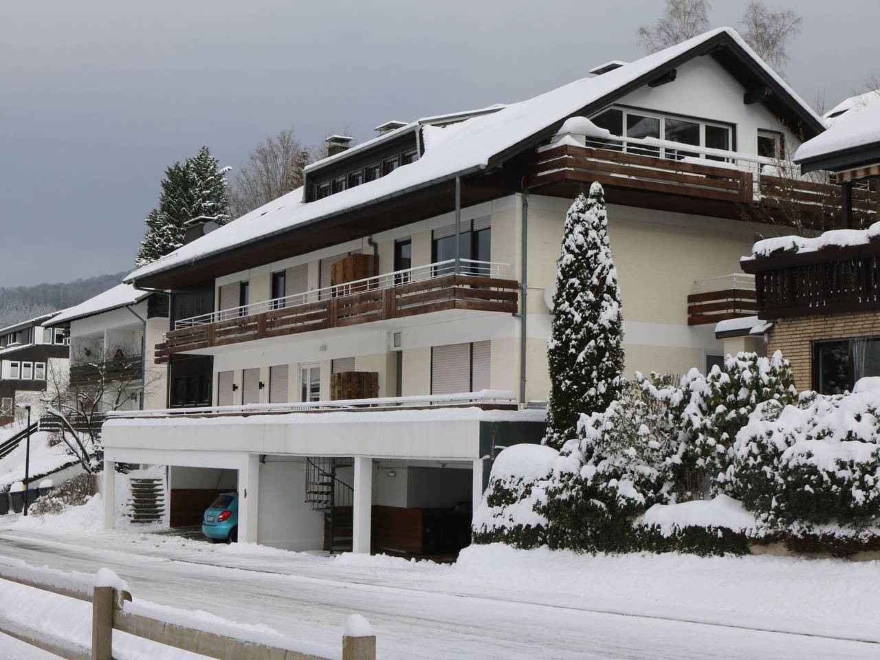 Suedhang in Niedersfeld, die Mittelgebirge