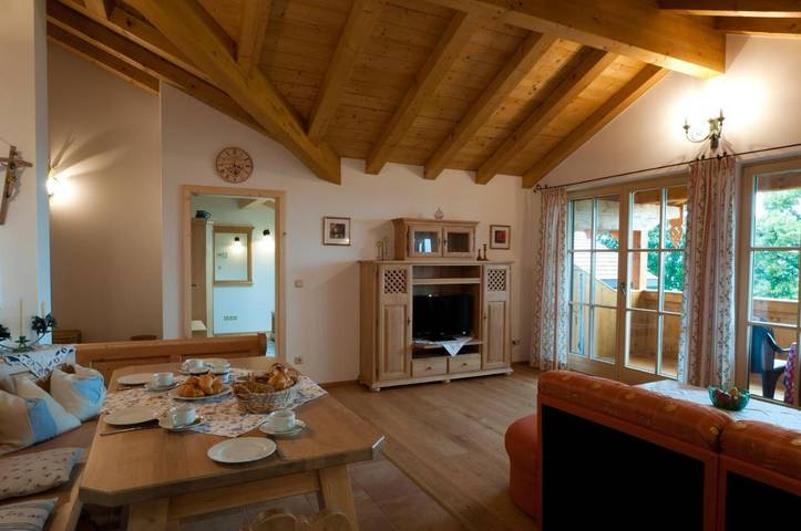 Gîte pour 5 personnes, avec vue ainsi que jardin et vue sur le lac, adapté aux familles dans Rottau - 2