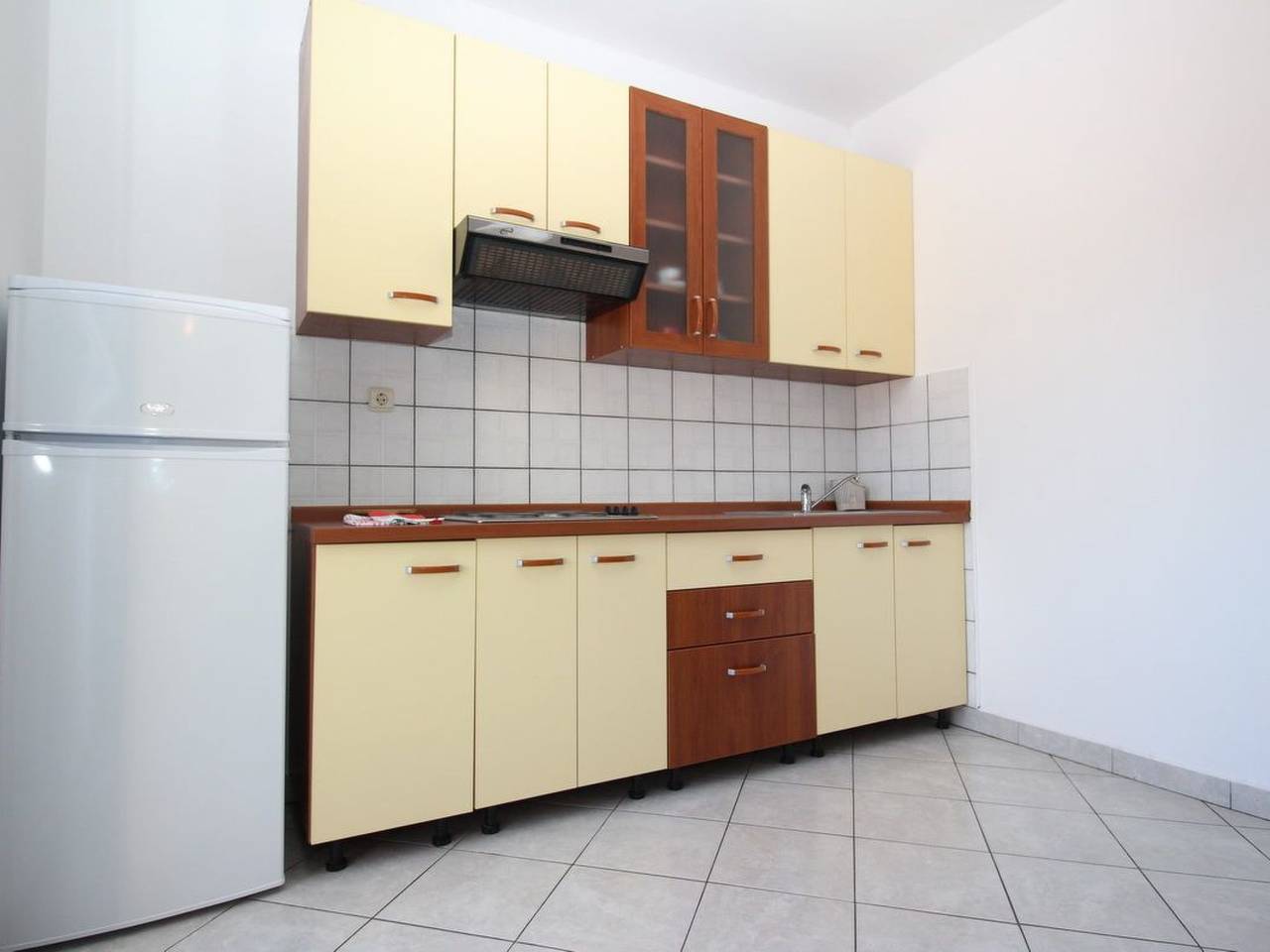 Appartement entier, Wohnung in Baška mit Eigenem Balkon in Zarok, Baška
