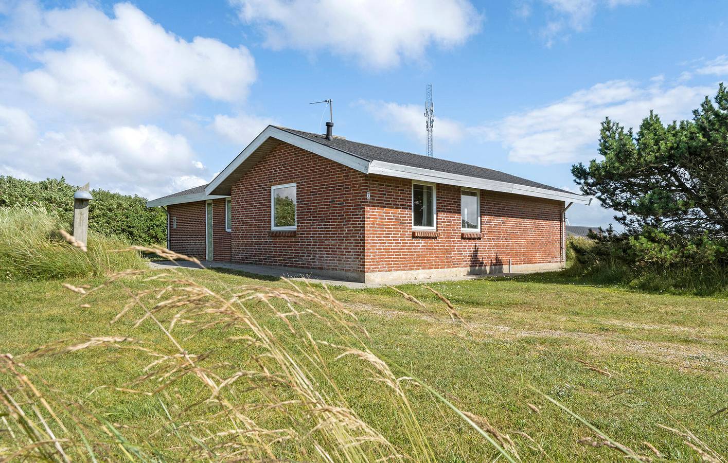 Ferienhaus für 4 Personen mit Terrasse in Skodbjerge, Årgab