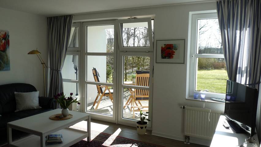 Ferienwohnung für 2 Personen, mit Terrasse und Garten sowie Sauna in Eckernförde - 2