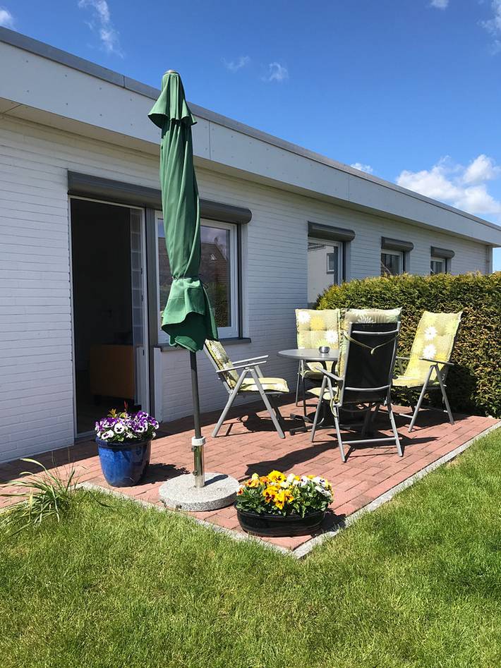 Ferienwohnung für 4 Personen, mit Terrasse und Garten