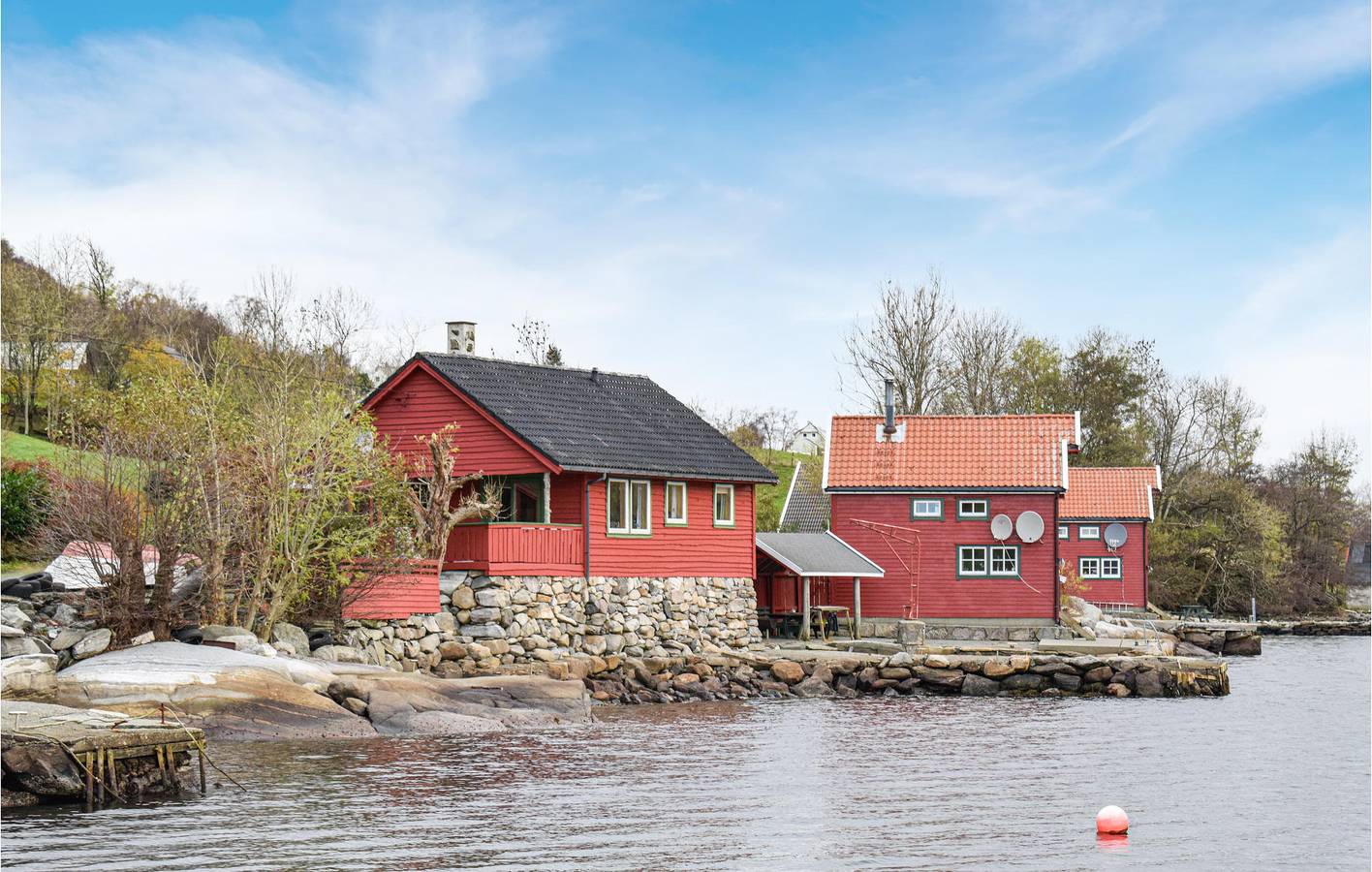 Ferienhaus für 6 Personen mit Terrasse in Vindafjord
