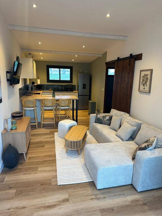 Apartamento de vacaciones para 3 personas, con vistas y jardín - 1