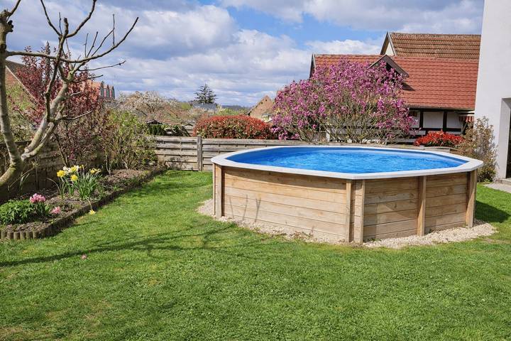 Ferienhaus für 7 Personen, mit Terrasse und Pool sowie Garten im Elsass - 2