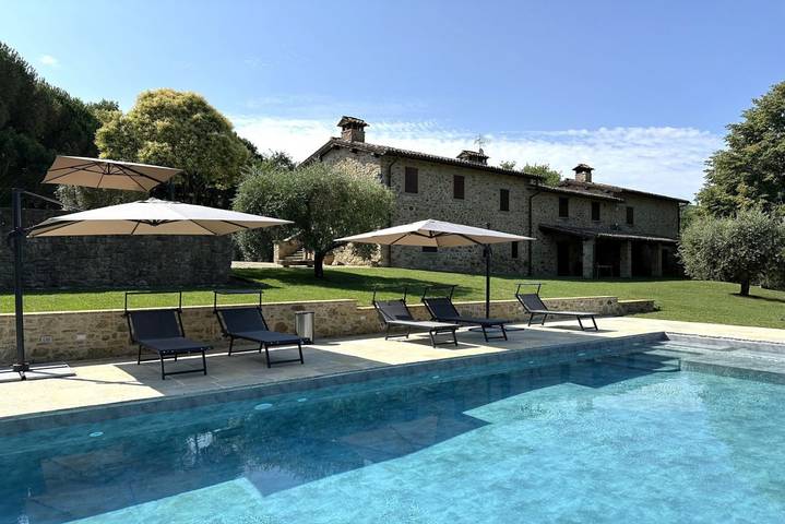Chalet para 12 personas con piscina in Umbertide, Valtiberina