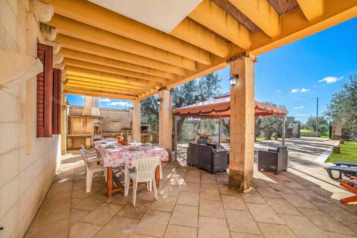 Casa vacanza per 7 persone, con Piscina per bambini a Torre Specchia Ruggeri