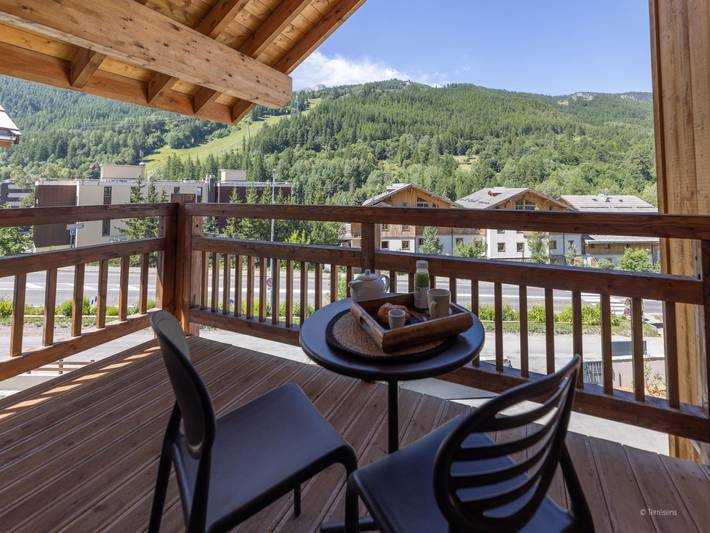 Chalet pour 6 personnes, avec balcon/terrasse et sauna, adapté aux familles dans Serre Chevalier - 2