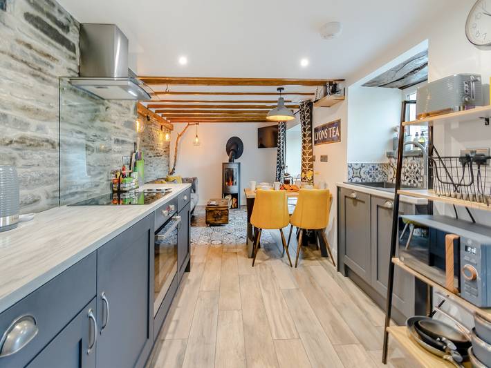 Cottage for 4 people, with Garden in Cardigan Bay