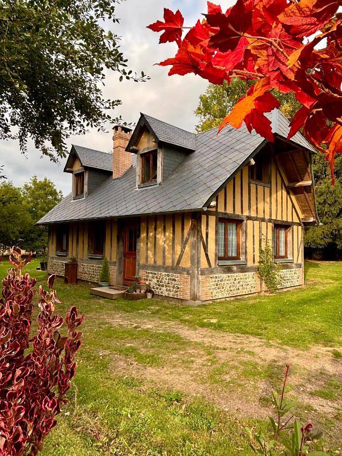 Maison de vacances pour 4 personnes, avec vue et jardin