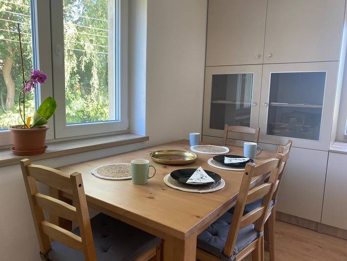 Ferienwohnung für 5 Personen, mit Balkon und Terrasse sowie Garten in Wolkenstein (Deutschland)