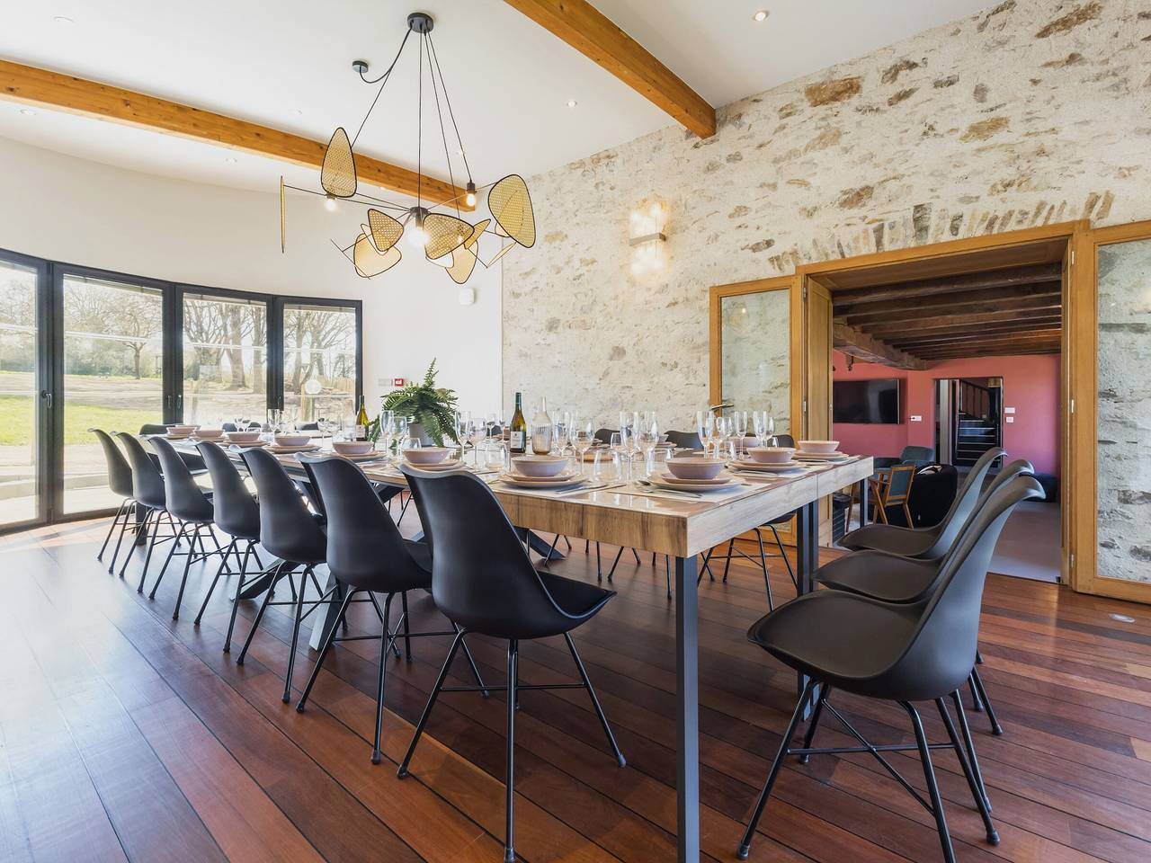 Grande maison de campagne rénovée avec parking et espace détente in Malville, Vallée de la Loire