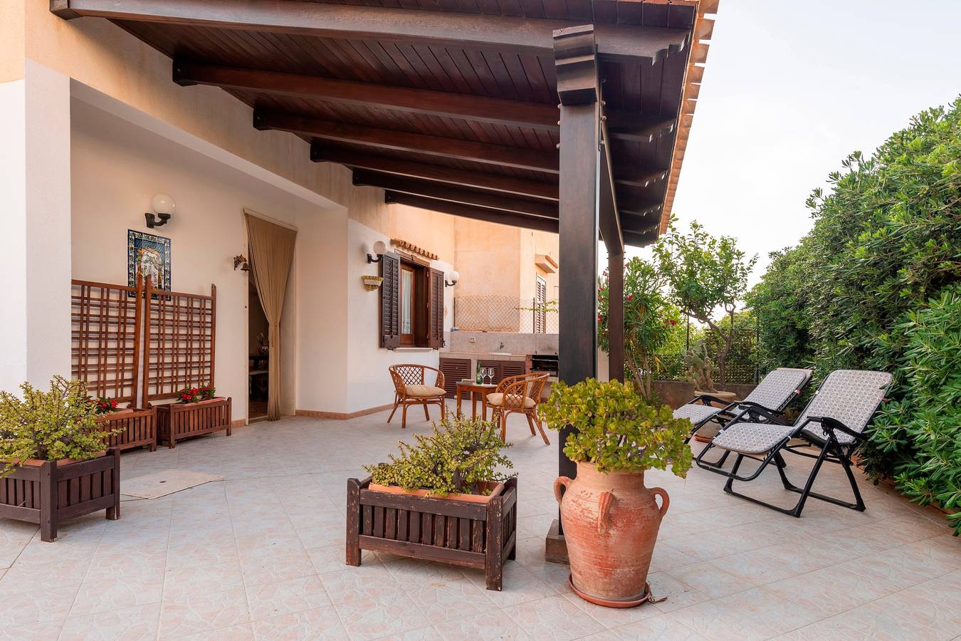 Villa 'Brezza di Limoni' cerca del mar con terrazas y aire acondicionado in San Vito Lo Capo, Provincia de Trapani