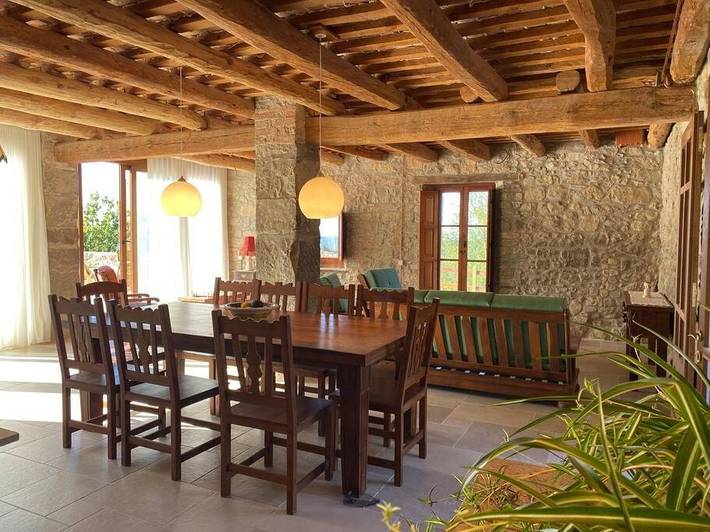 Casa rural para 8 personas, con Jardín además de Piscina y Vistas en Castell del Areny