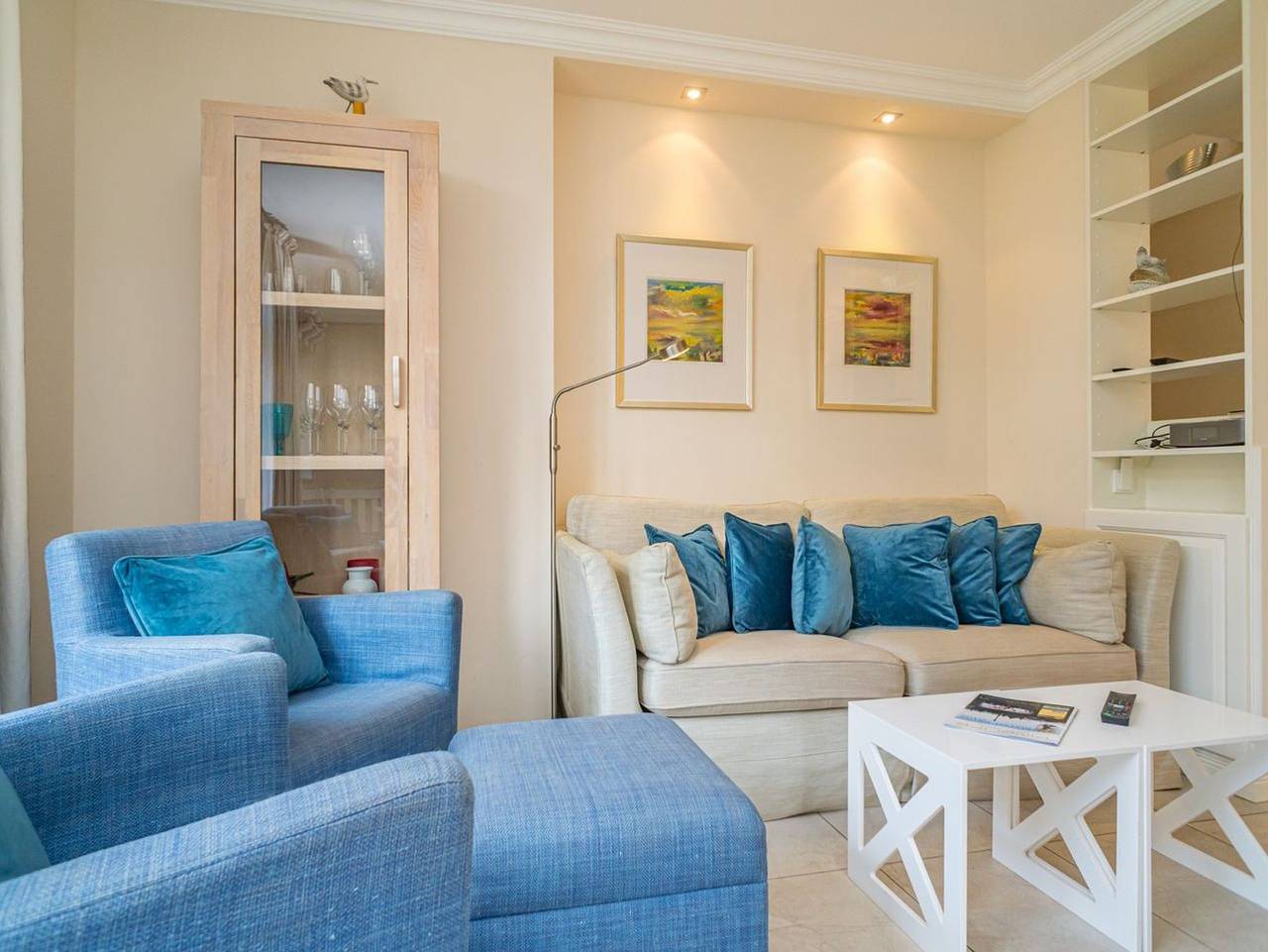 Ganze Ferienwohnung, Hannah - 4-Zimmer-Ferienwohnung für max. 5 Personen mit Terrasse u Strandkorb (saisonal). in Westerland, Sylt (Gemeinde)