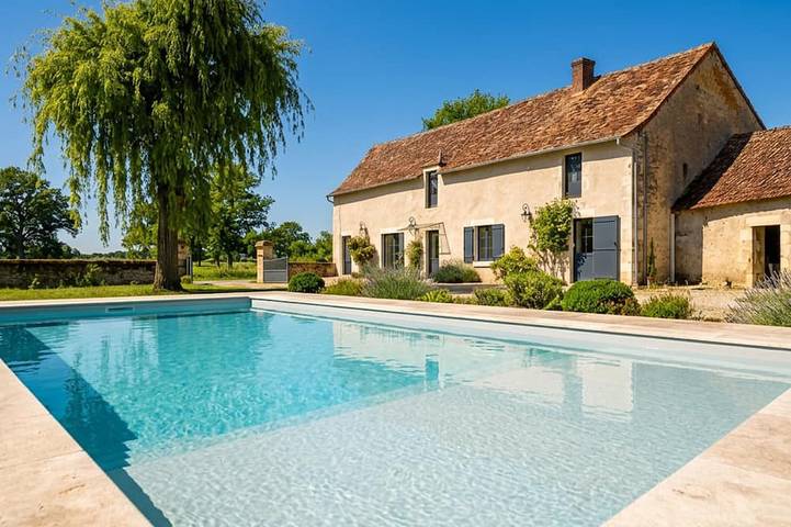 Gîte pour 6 personnes, avec jardin