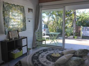 Chambre d’hôte pour 3 personnes, avec jacuzzi et jardin dans DOM-TOM