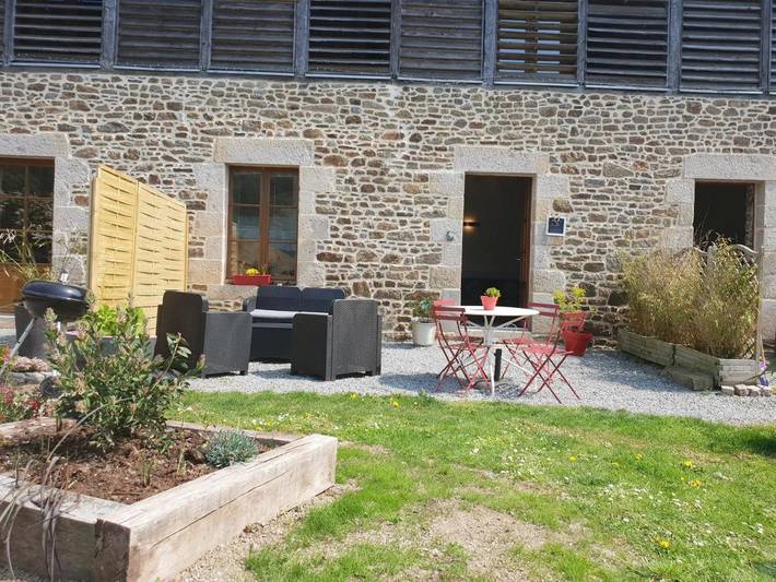 Maison de vacances pour 5 personnes, avec Terrasse ainsi que Jardin et Vue à Lanvallay