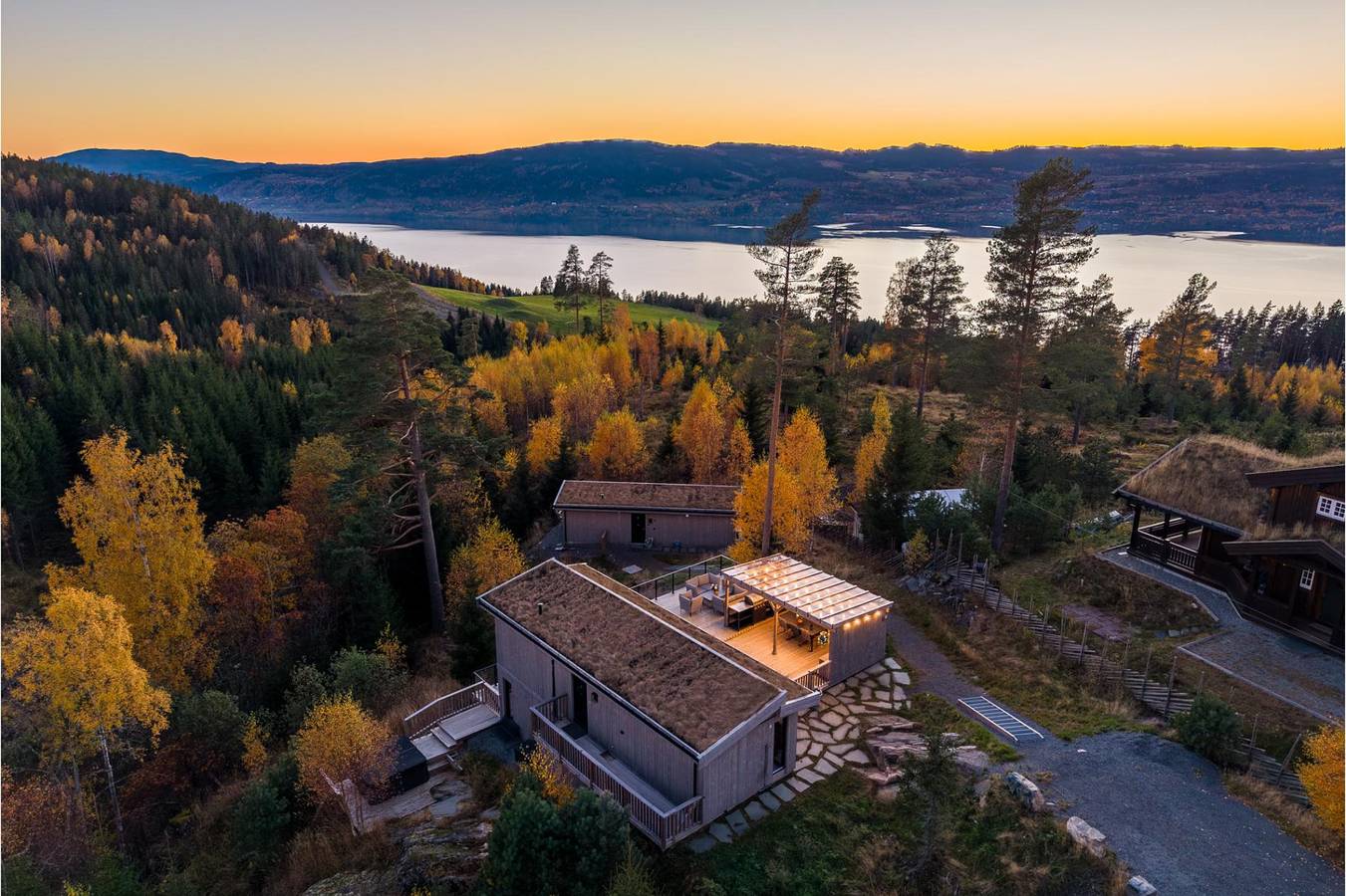 Ferienhaus für 6 Personen mit Seeblick in Stange