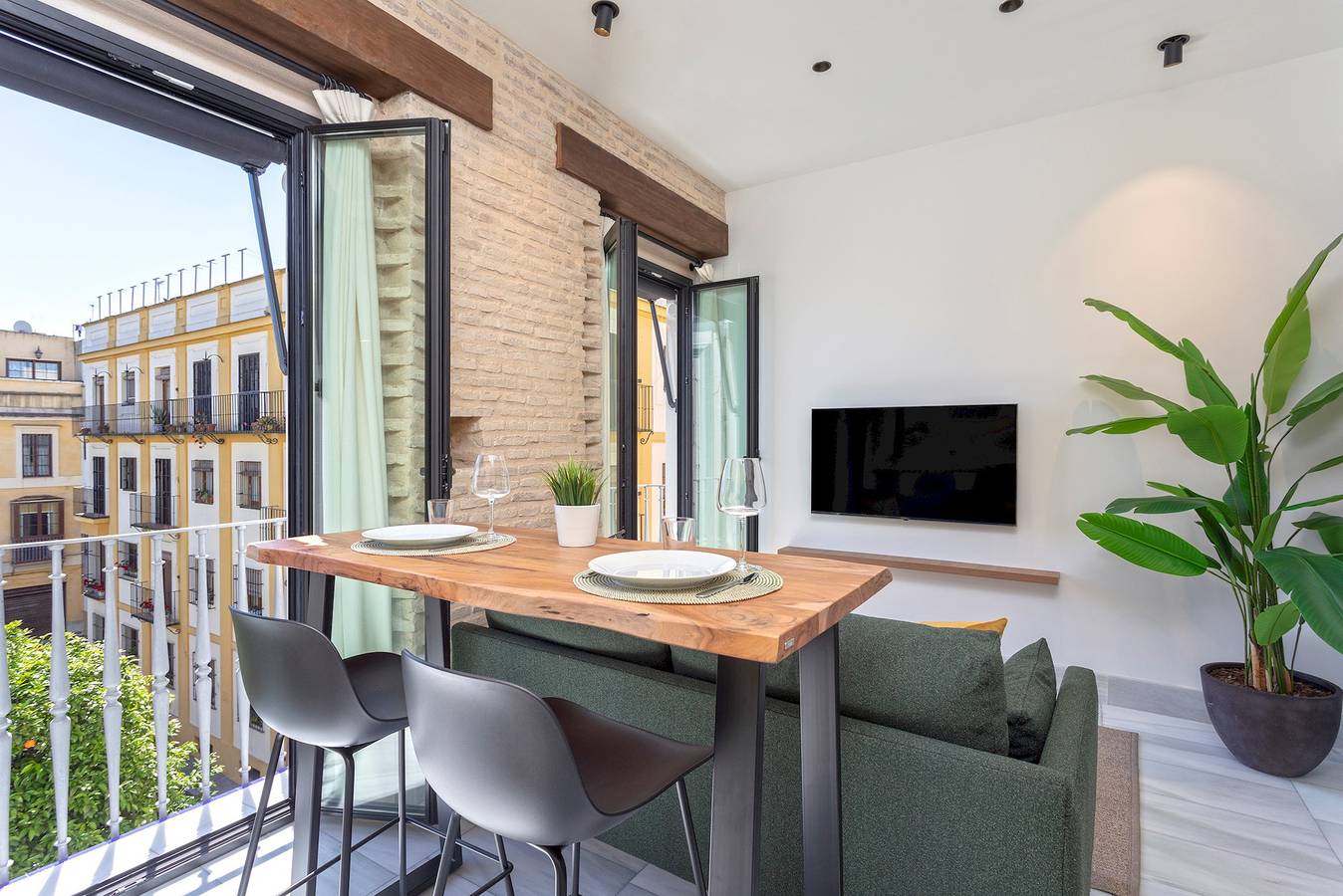 Ganze Wohnung, Ferienwohnung für 2 Personen mit Terrasse in Casco Antiguo, Sevilla