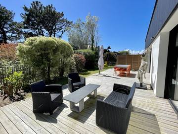 Cottage pour 8 personnes, avec jardin, animaux acceptés dans Kerhostin