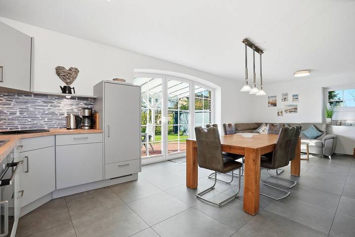 Ferienhaus für 6 Personen, mit Garten