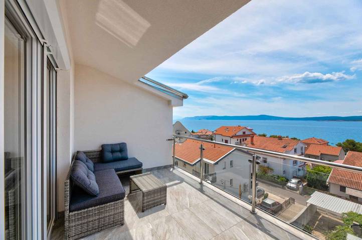 Ganze Ferienwohnung, Ferienwohnung modern eingerichtet in Strandnähe in Crikvenica, Primorje-Gorski Kotar