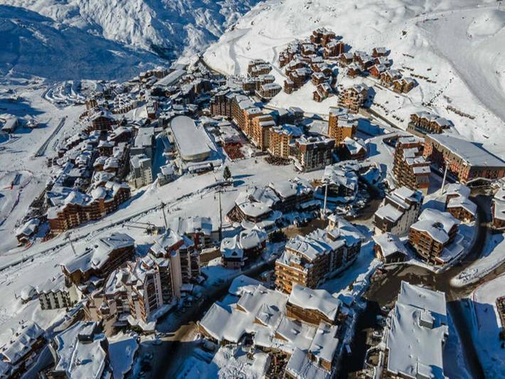 Gîte pour 6 personnes, avec balcon, adapté aux familles dans Office De Tourisme De Val Thorens