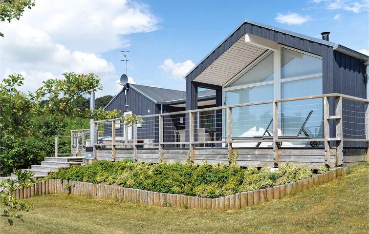 Ferienhaus für 6 Personen, mit Terrasse und Garten sowie Sauna in Lyngsbæk Strand - 4