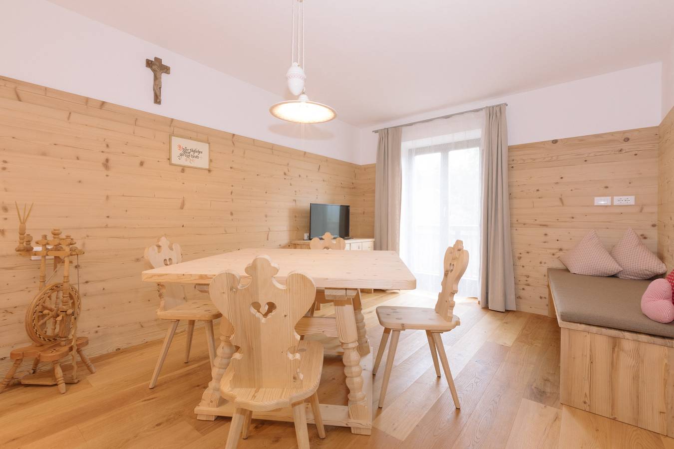 Appartamento intero, Accogliente casa vacanze "Ferienwohnung Shupf Wieserhof", con vista sulle montagne, balcone, giardino in comune e Wifi, parcheggio disponibile in Aldino, Alto Adige