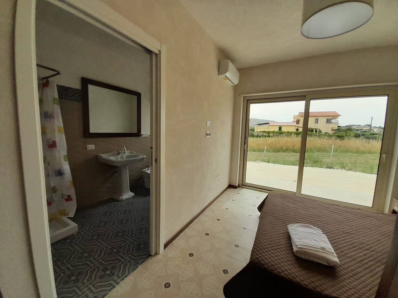 Chambre 'Vista Torre Sul Mare 2' avec Terrasse partagée, Wi-Fi et Climatisation in Siculiana, Province de Agrigento