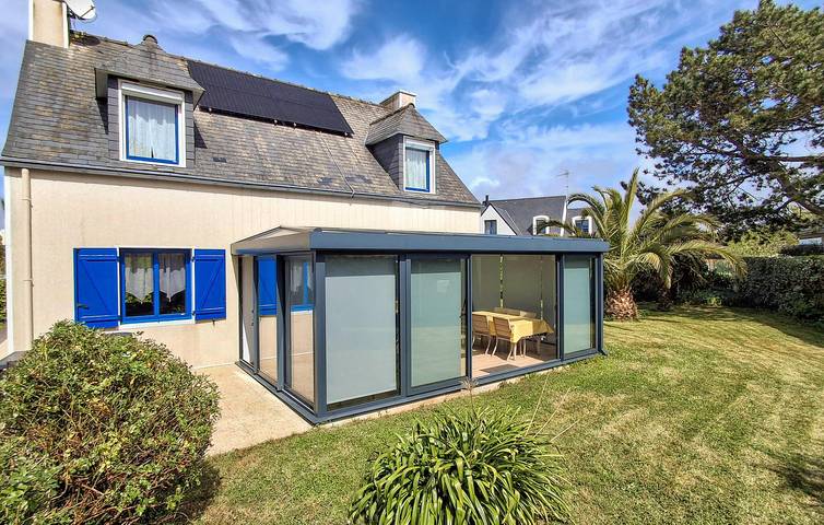 Acogedor apartamento de 2 dormitorios con jardín, a 2 km de la playa de Kermingham in Trégunc, Côte de Cornouaille