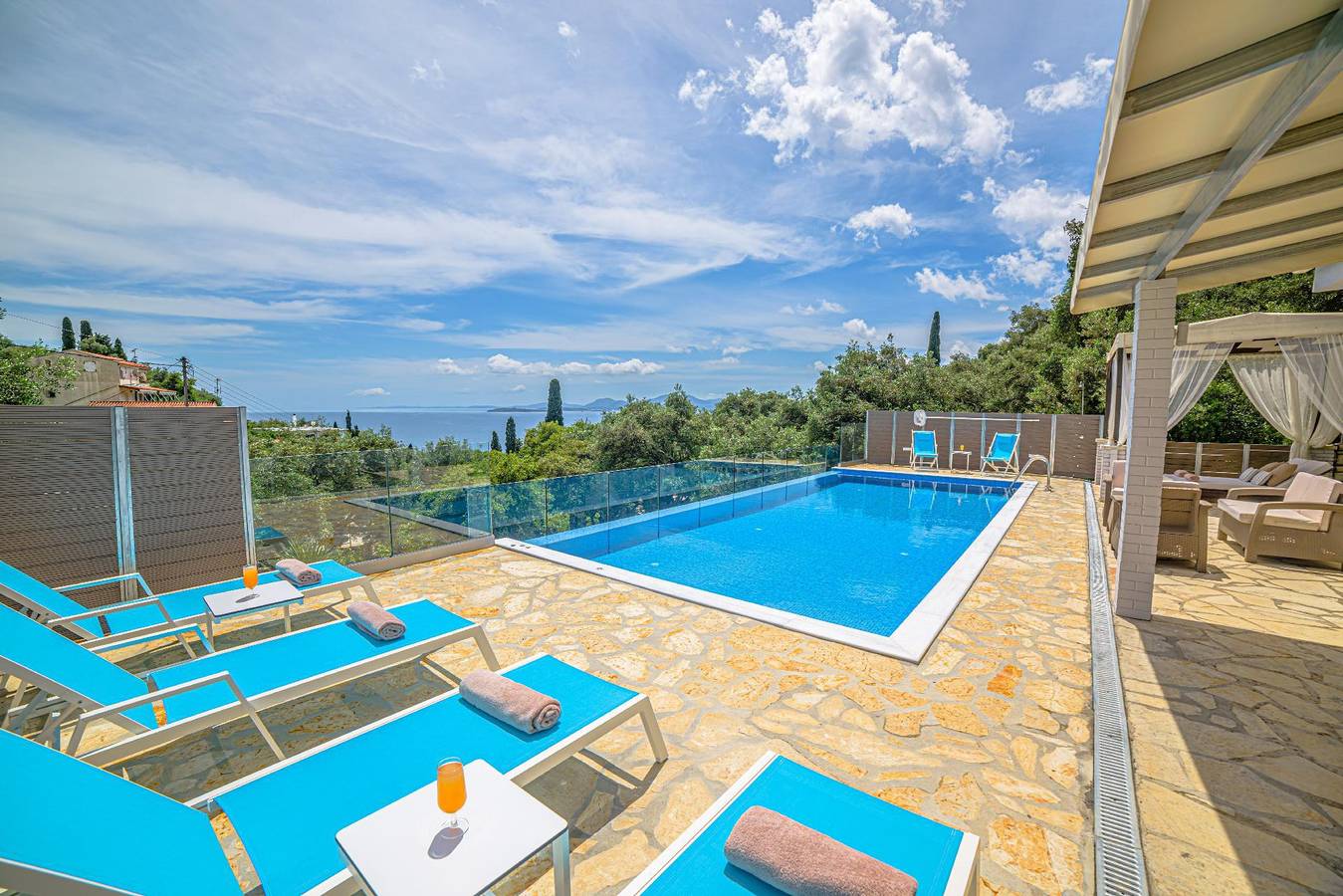 Holiday House in Nisaki with Private Pool and Fantastic Views in Nissaki, Corfu