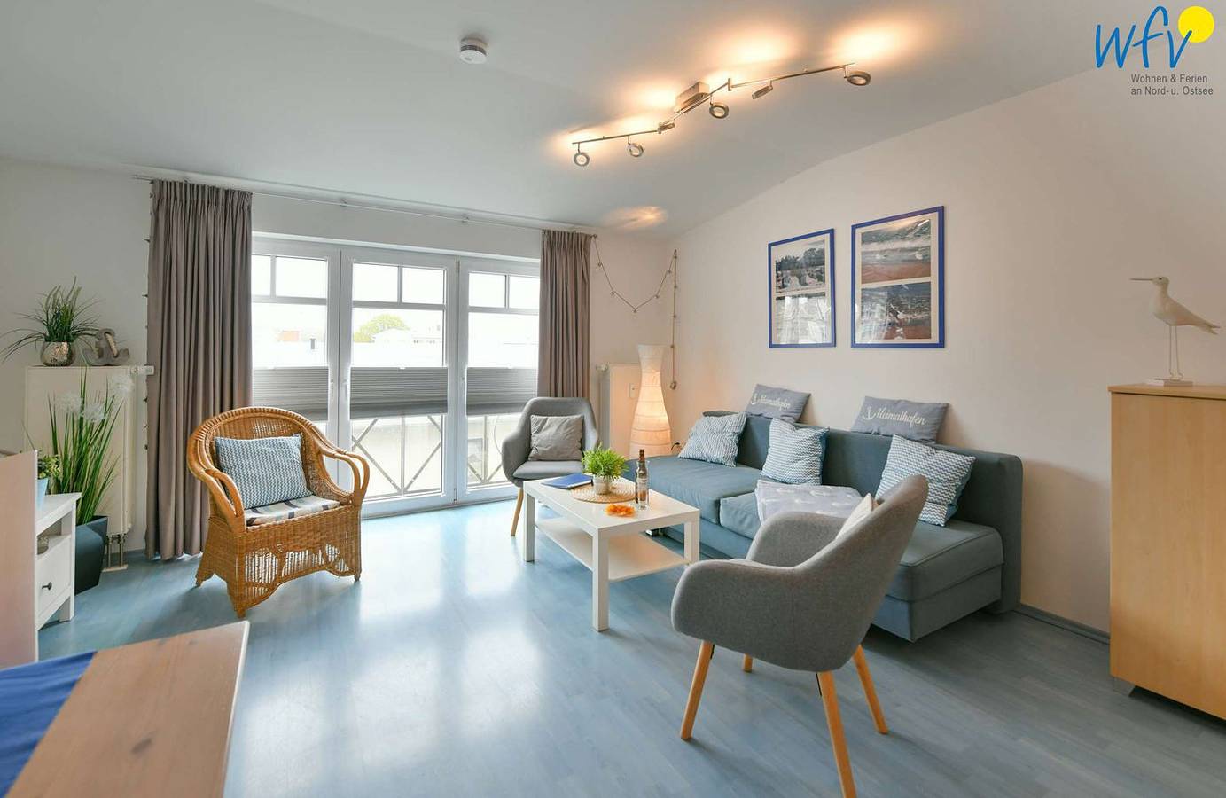 Hel lägenhet, Komfortable Ferienwohnung in der Villa Kranich mit Sauna und Garten in Binz in Binz, Rügen