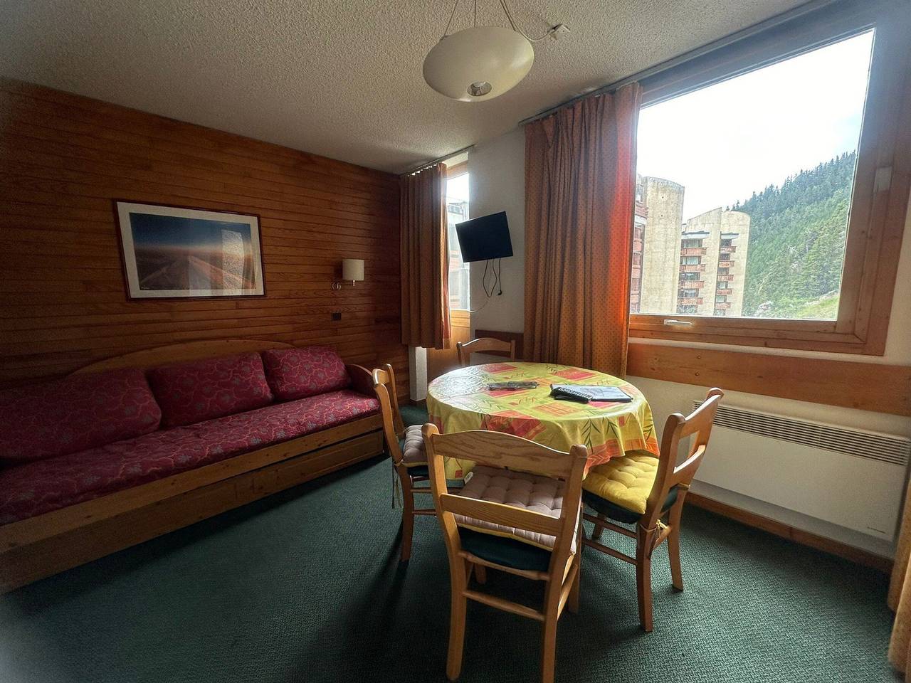 Ganzes Studio, Funktionelles Studio an der Piste, 4 Pers., Balkon in La Plagne, La Plagne-Tarentaise