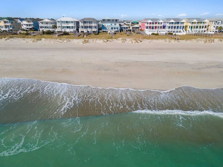 Vacation rental for 12 people, with balcony, with pets in Kure Beach
