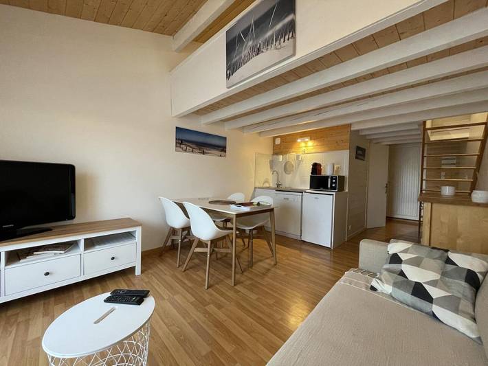 Location de vacances pour 4 personnes, avec Balcon à Hourtin