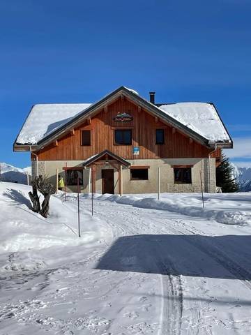Cottage pour 2 personnes, avec vue ainsi que terrasse et jardin dans La Toussuire